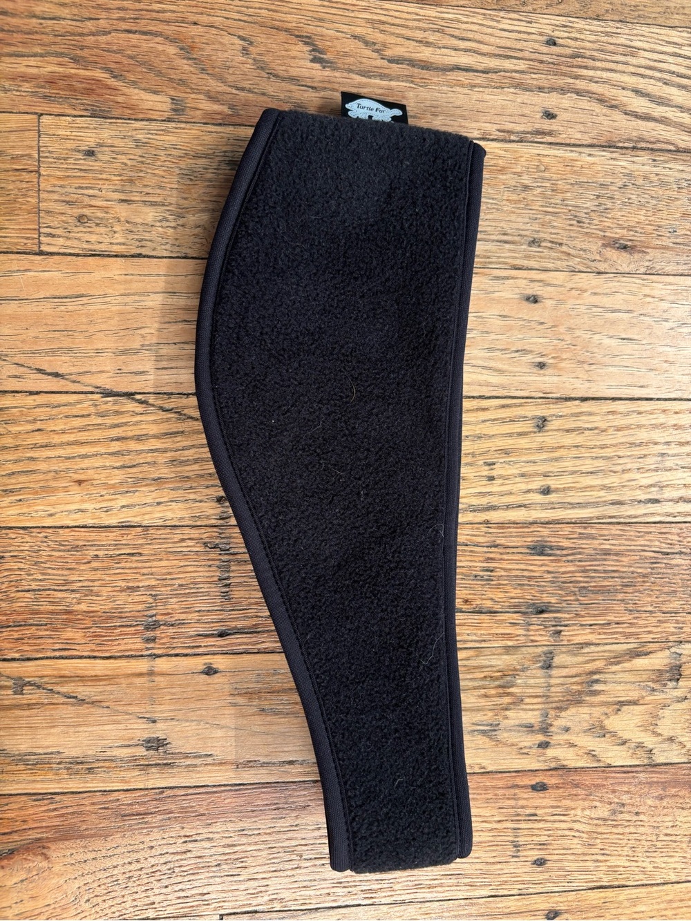 Turtle Fur Black Fleece Ear Warmer Headband for Women
